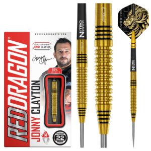 Red Dragon Jonny Clayton Gold - Steeldarts