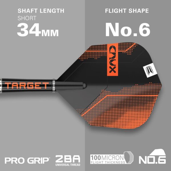 Target Crux 10 90% Softdarts