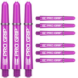 Target Pro Grip Shafts (9er Pack) - Lila