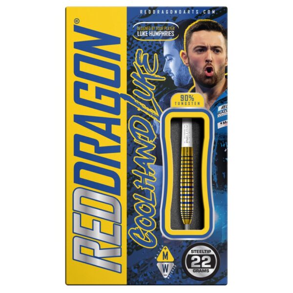 Red Dragon Luke Humphries TX3 Gold - Steeldarts
